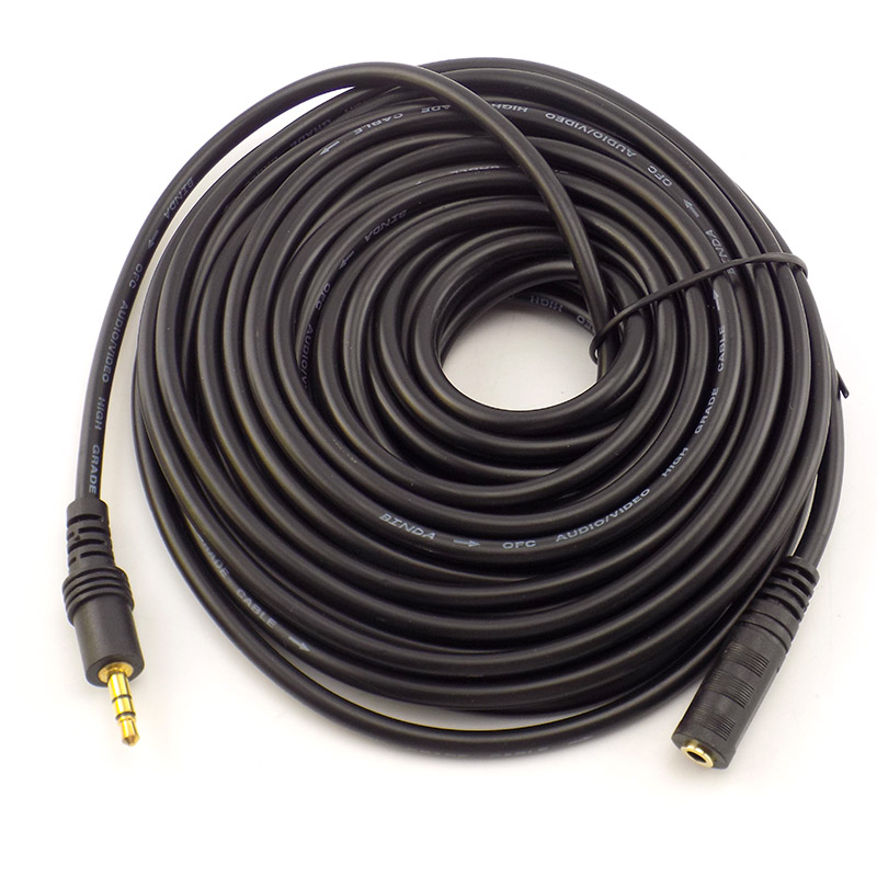 Cable Extension 3.5 - 1.5/3/5/10M 3.5mm Stereo Maschio a Femmina