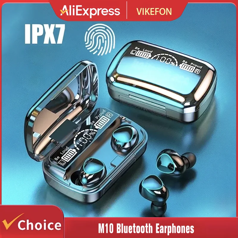 Wireless Earbuds Tws - Auricolari Bluetooth Wireless TWS M10 con