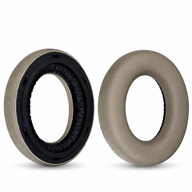 Sennheiser Headphone Momentum 4 - Cuscinetti auricolari inclinati in pelle di