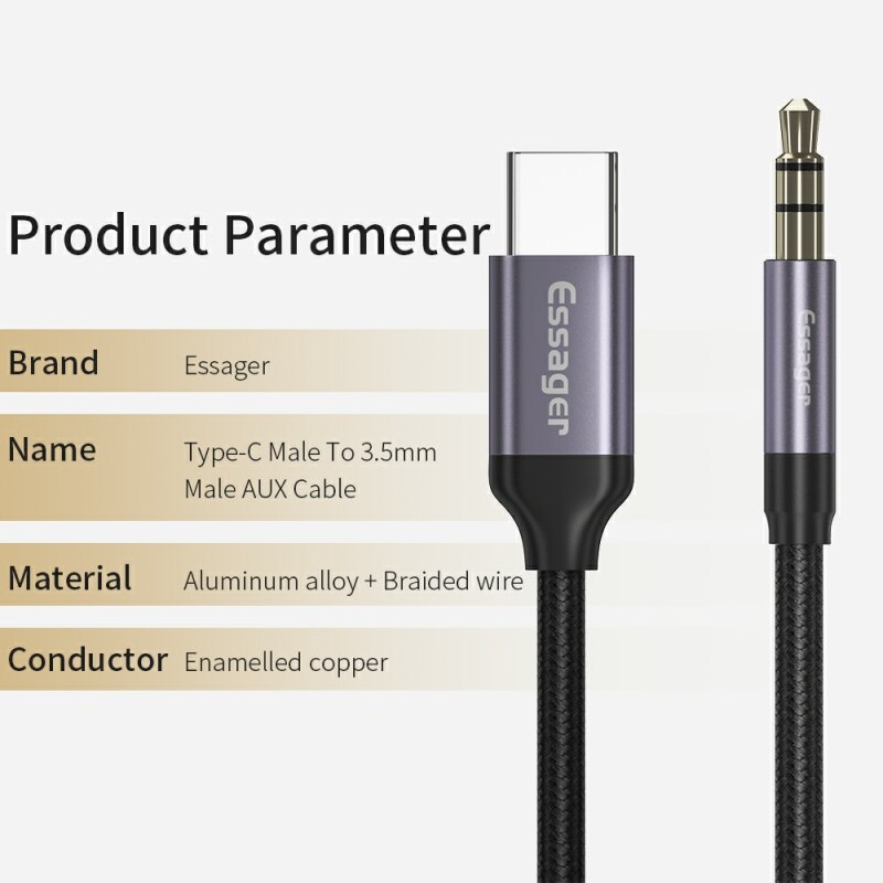 Essager adattatore Jack Aux da - Earphone Splitter Jack recensione e prezzo