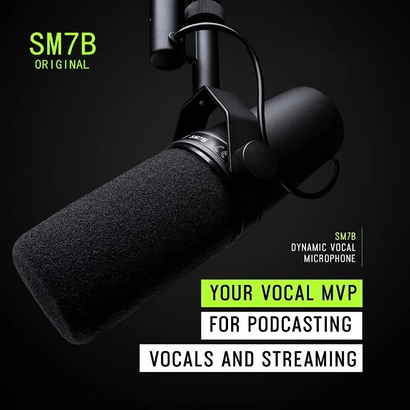 Microfono Shure SM7B, Microfon - Shure Mic Sm7B recensione e prezzo
