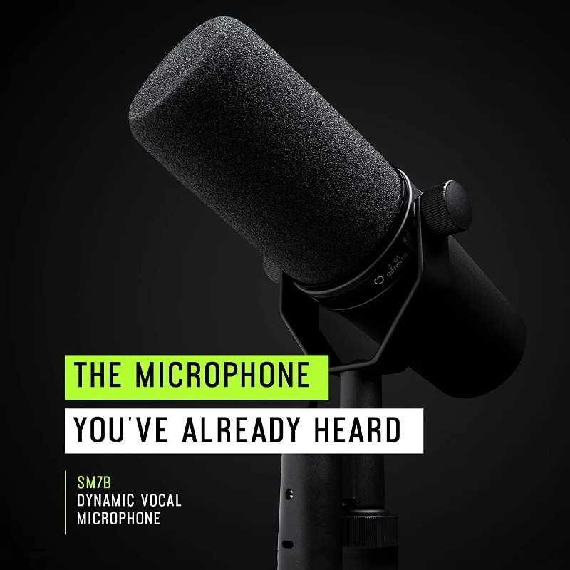 Microfono Shure SM7B, Microfon - Shure Mic Sm7B recensione e prezzo