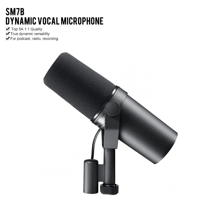 Microfono Shure SM7B, Microfon - Shure Mic Sm7B recensione e prezzo