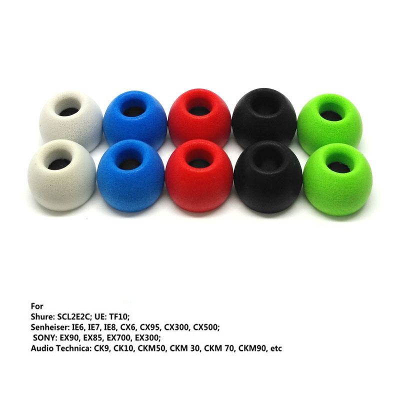 1 paio di auricolari in memory - Earphone Foam Tip recensione e prezzo